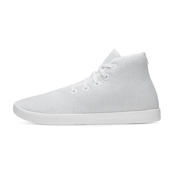 NIB! Allbirds Men's Tree Topper High Top Sustainable Sneaker in Chalk - Size 7 - Picture 1 of 10